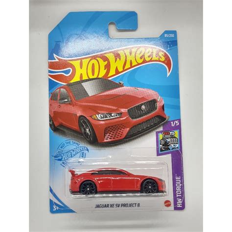 Hot Wheels Jaguar XE Project 8 2021 HW Torque Shopee Brasil
