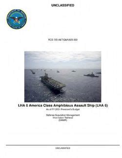 LHA 6 America Class Amphibious Assault Ship (LHA 6) - UNCLASSIFIED RCS ...