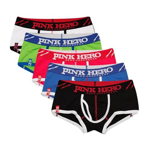 Aliexpress Buy Pink Heroes 5pcs Lot Briefs Men Underwear Fashion