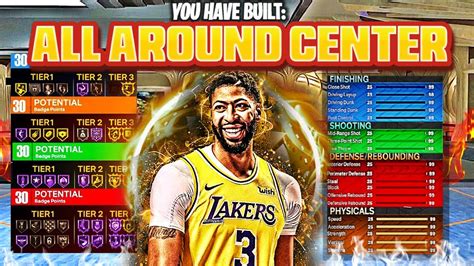 Game Breaking Best Center Build In Nba 2k23 Demigod All Around Center Build Best Build