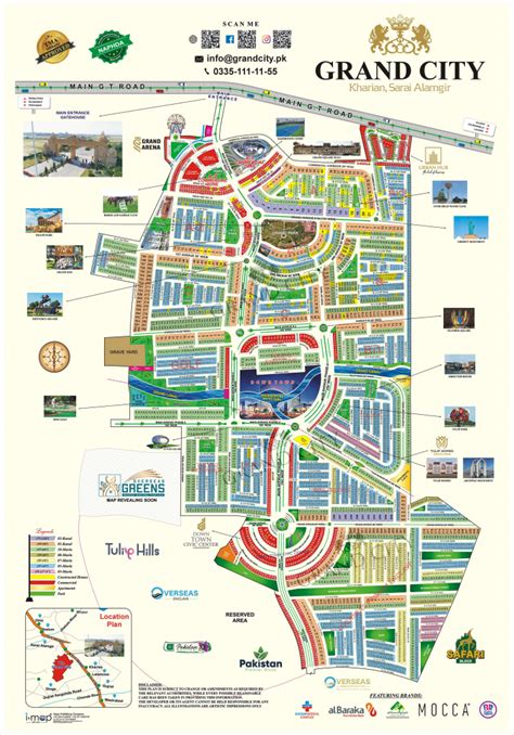 Grand City Map Grand City Developing Pakistan