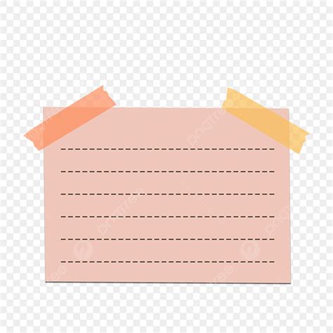 Retro Lined Paper Png Vector Psd And Clipart With Transparent