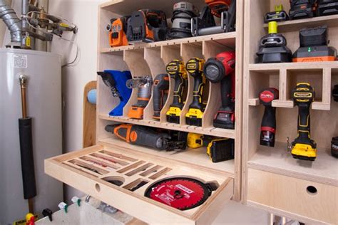 A Better Diy Cordless Tool Storage Cabinet Artofit