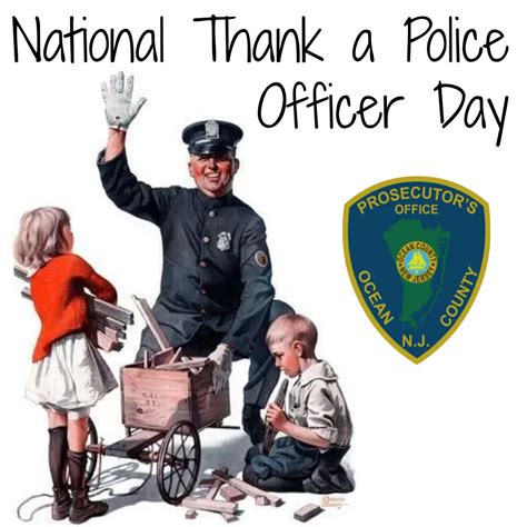 National Thank A Police Officer Day 2024 Beryle Leonore