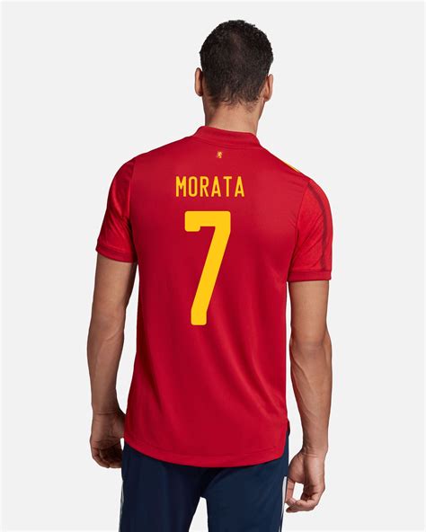 Camiseta 1ª España Euro 2021 Authentic Álvaro Morata