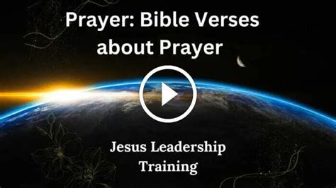 Prayer: Bible Verses about Prayer | Pray