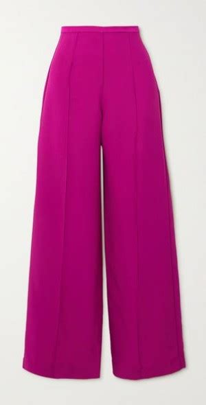 TALLER MARMO NET SUSTAIN Eclipse Duchesse Satin Wide Leg Pants