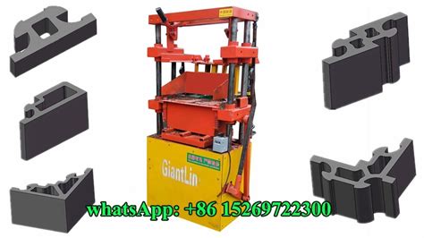 V5 Small Habiterra Block Machine Concrete Interlocking Lego Brick