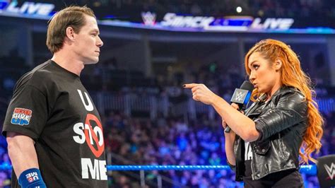 La Wwe évoque Un Match De Rêve Entre John Cena Et Becky Lynch