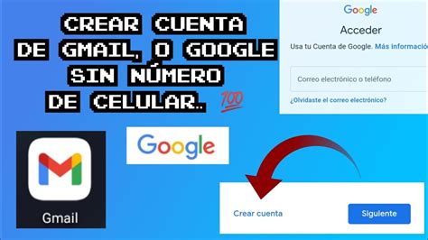 como crear varias cuentas de Gmail sin número de celular actualizado