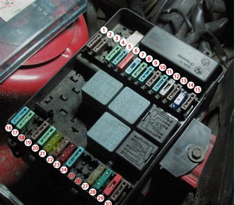 Bmw E30 Full Fuse Box Diagram With Location Details 48 Off