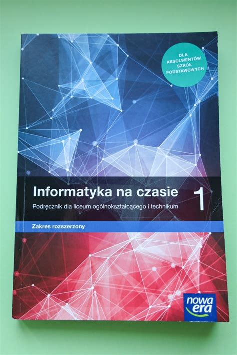 Informatyka Na Czasie Podr Cznik Nowa Era Motycz J Zefin Kup