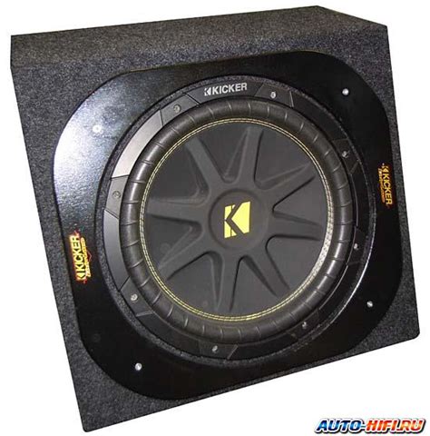 Сабвуфер в закрытом корпусе Kicker C12 box | Характеристики Kicker C12 ...