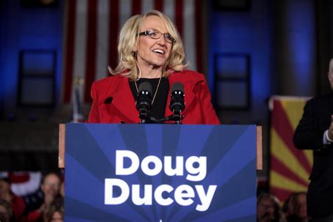 Jan Brewer Governor Jan Brewer Speaking At A Campaign Rall Flickr