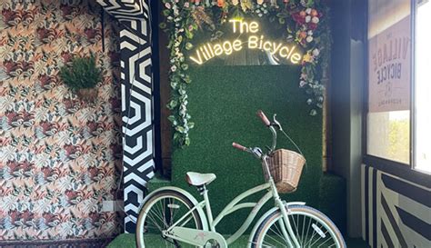 Gourmet Pizzas And Desserts For People At The Village Bicycle Edward