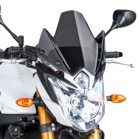 Nakedbike Scheibe für Yamaha FZ8 10 16 dunkel getönt Windschild Puig