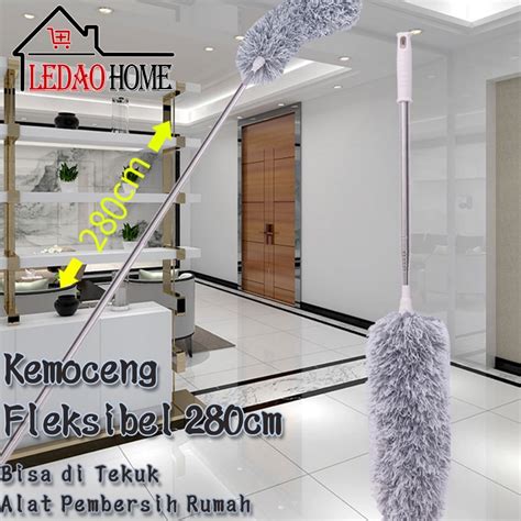 Jual Ready Stok Rym Ledaohome Kemoceng Fleksibel Cm Bisa Di Tekuk