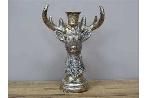 Stag Candle Holder