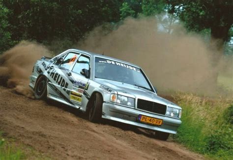 Mercedes 190 rally car