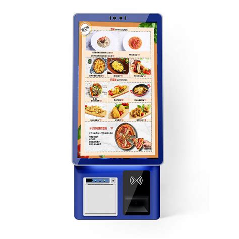 21 5 Inch Touch Screen Self Service Kiosk For Ordering And Payment On