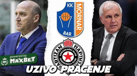 GLEDAMO UZIVO KK MORNAR Vs KK PARTIZAN YouTube