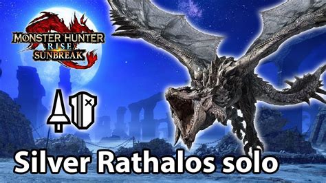 Silver Rathalos Solo Lance Monster Hunter Rise Sunbreak