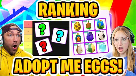 Adopt Me Egg Tier List Ranking Surprise Ending Roblox Youtube