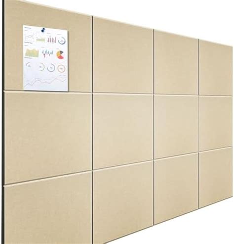 Amazon Azulejos Grandes De Corcho De Fieltro Paquetes De X