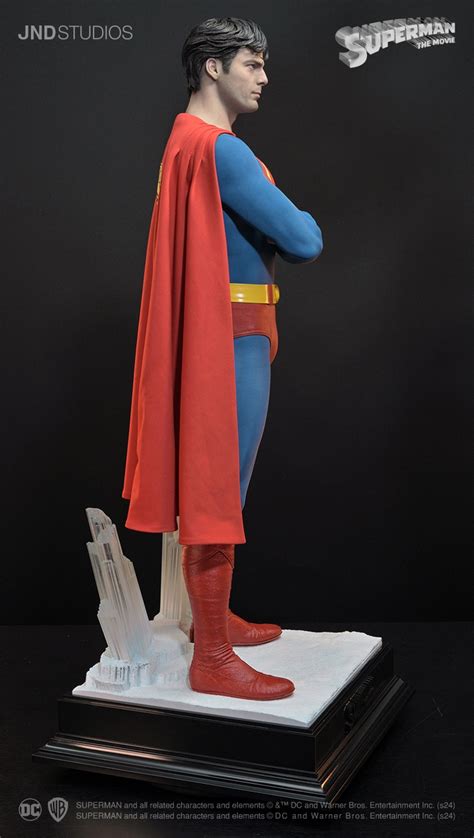 JND Superman Christopher Reeve Statue 1:3 Scale 1978 Superman Limited Collectible - Comic Concepts