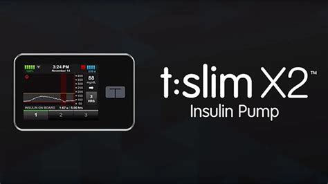 t:slim X2 insulin pump first to receive FDA's ACE classification ...