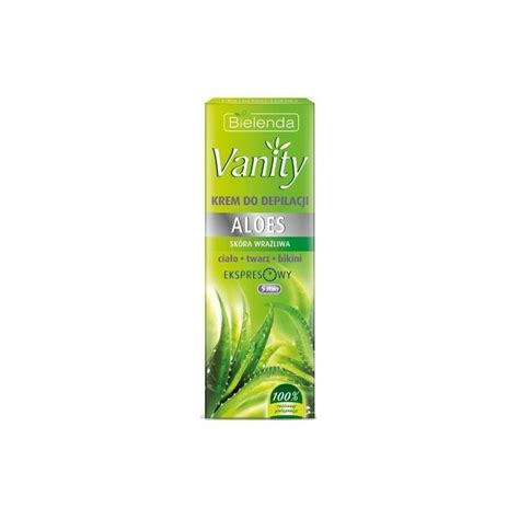 Bielenda VANITY Krem do depilacji ciała twarzy i okolic bikini ALOES 100 m 16410417076 Allegro pl