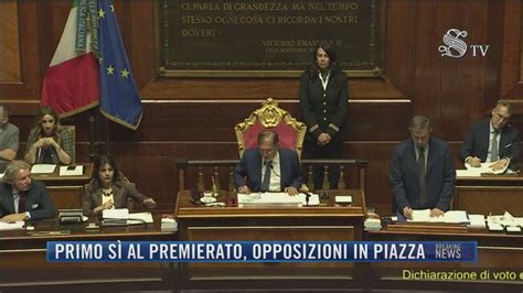 Breaking News Delle 2130 Primo Sì Al Premierato Opposizioni In