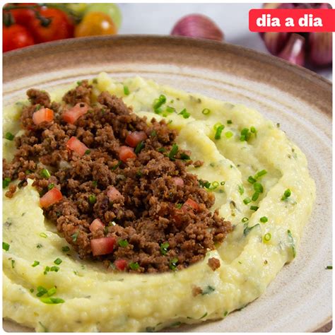 Kük Prato Carne Moída E Purê De Batata