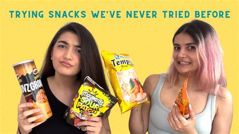 تا حالا این خوراکی هارو نخورده بودیم Trying Snacks We ve NEVER Tried