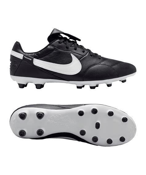 Nike Premier 3 | FG | TF | Premier Fußballschuhe | Schwarz | Weiss ...