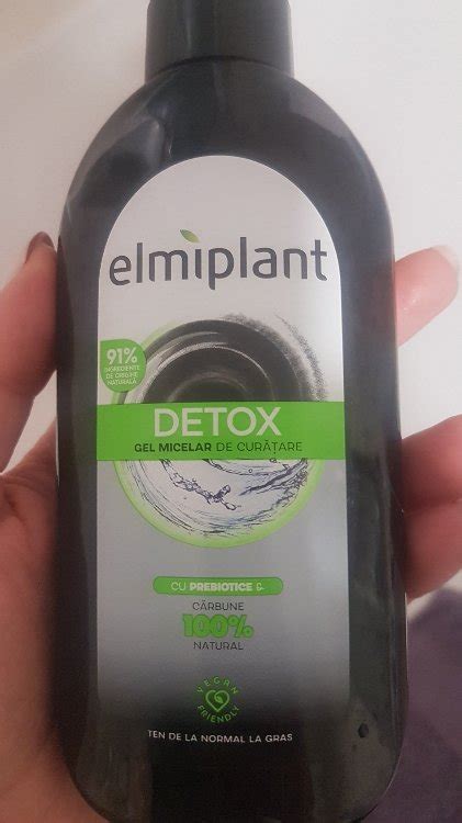 Elmiplant Gel Micelar De Curatare Detox 200 Ml INCI Beauty