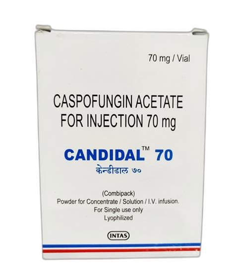 Caspofungin Candidal 70mg Injection At Best Price In Navi Mumbai Id 27594492491