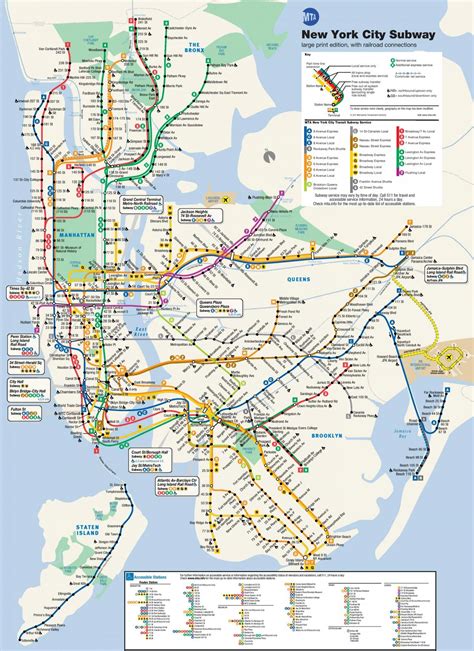 Printable Map Of Brooklyn Boroughs With Streets