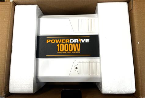 Powerdrive 1000w Bluetooth Pure Sine Wave Power Inverter Pdips1000b