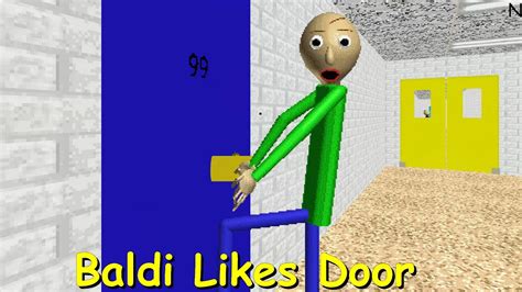 Baldi Likes Door Baldis Basics Mod Youtube