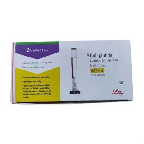 Trulicity Dulaglutide Solution For Injection Lilly 2 Pre Filled Pens