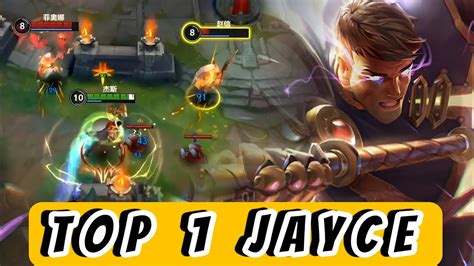 WILD RIFT JAYCE GAMEPLAY IN CHINA PATCH 4 3 TOP 1 JAYCE GAMEPLAY