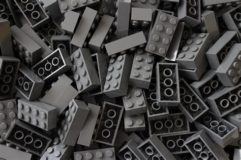 Gray Lego Brick