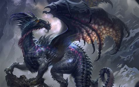 Majestic Dragon Fantasy HD Wallpaper