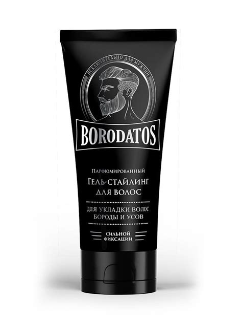 Borodatos Парфюмированный Гель-стайлинг для волос сильной фиксации