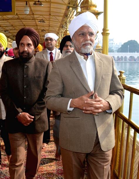 Jagdish Singh Khehar At Golden Temple