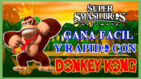 Como JUGAR Con DONKEY KONG En Super Smash Bros Ultimate