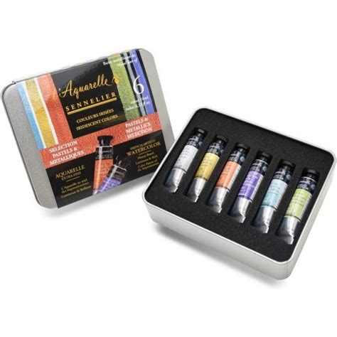 Boite M Tal Aquarelle Extra Fine Pastel M Tallique Tubes Ml