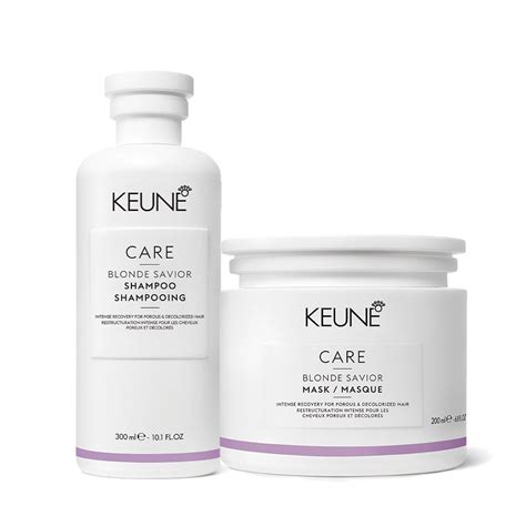 Kit Keune Care Blonde Savior Shampoo Mascara 2 produtos ÚNICO
