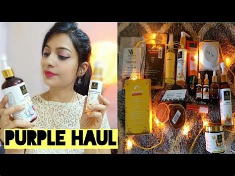 Purple Haul Organic Skin Care Products Banita Yadav Youtube